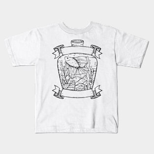 Fis in a Bottle Kids T-Shirt